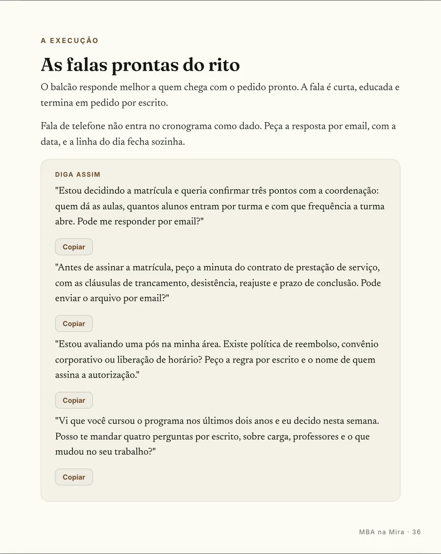 Perguntas prontas: As perguntas escritas pro balcão da escola, prontas pra copiar